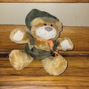PLUSH 1985 Vintage "Happiness Aid" Teddy Bear; Excellent condition, minimal wear